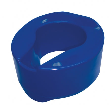 Armley Raised Toilet Seat 150mm: Blue