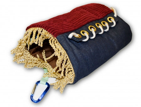 Fiddle Muff Comforter - Denim and Cord