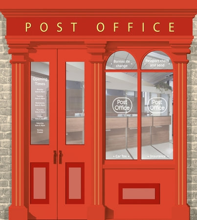 Post Office Wallpaper Mural - 2130mm