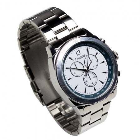 ChronographStyle Atomic Talking Watch - Steel Bracelet